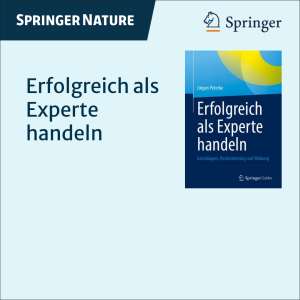 Erfolgreich als Experte handeln